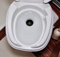 Insert en porcelaine Twusch 1.0 kit adapté aux toilettes Thetford C2/C3/C4