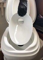 Twusch 7.0 porseleinen inzetstuk voor de Thetford C500 toiletten